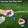 Bình Nước Mềm TPU Silicone Gập Lại 300/500/700ml - Vòi Lớn, Ống Hút, Dành Cho Thể Thao, Du Lịch - Giá 60.500₫ 8