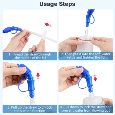Bình Nước Mềm TPU Silicone Gập Lại 300/500/700ml - Vòi Lớn, Ống Hút, Dành Cho Thể Thao, Du Lịch - Giá 60.500₫