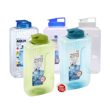 Bình nước nhựa 2.1L trắng nắp mở dễ dàng - Giá chỉ 65.088₫, tiết kiệm cho gia đình