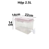 Bình nước nhựa có vòi Việt Nhật 2.5L 3.5L 5L ngăn tủ lạnh giá ưu đãi 44.000đ 5