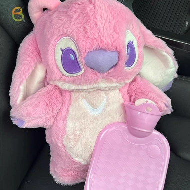 Bình Nước Nóng Anime Mùa Đông Cực Lớn Sang Trọng Kittenbaby - Giữ Ấm Tay, Tự Chế Đầy Nước, Quà Tặng Nữ 38.5k 3
