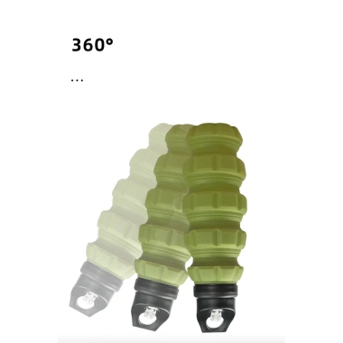 Bình Nước Silicon 600ml Độc Đáo, Chịu Nhiệt -40°‑230°C, Thiết Kế Lạ Mắt, Giá Ưu Đãi 220.000đ