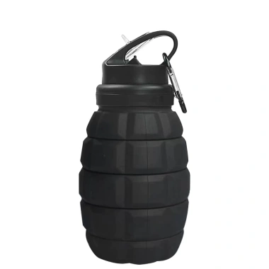 Bình Nước Silicon 600ml Độc Đáo, Chịu Nhiệt -40°‑230°C, Thiết Kế Lạ Mắt, Giá Ưu Đãi 220.000đ