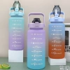 Bình Nước Tập Gym 2L Dễ Thương - Vạch Báo Giờ Uống, Kèm Sticker Độc Đáo, Giá Ưu Đãi 72.900₫ 3