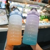 Bình Nước Tập Gym 2L Dễ Thương - Vạch Báo Giờ Uống, Kèm Sticker Độc Đáo, Giá Ưu Đãi 72.900₫ 5