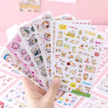 Bình Nước Tập Gym 2L Dễ Thương - Vạch Báo Giờ Uống, Kèm Sticker Độc Đáo, Giá Ưu Đãi 72.900₫