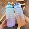 Bình Nước Tập Gym 2L Dễ Thương - Vạch Báo Giờ Uống, Kèm Sticker Độc Đáo, Giá Ưu Đãi 72.900₫ 8