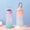 Bình Nước Tập Gym 2L Dễ Thương - Vạch Báo Giờ Uống, Kèm Sticker Độc Đáo, Giá Ưu Đãi 72.900₫ 10