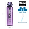 Bình Nước Thể Thao 1.000ml Quai Xách Nhựa PP An Toàn - Dùng cho Gym, Chạy Bộ BOLI HOUSE 7
