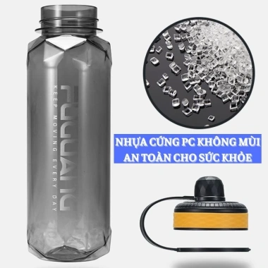 Bình nước thể thao 2-2.2 lít PC không mùi, chống sặc, an toàn sức khỏe 105.000₫