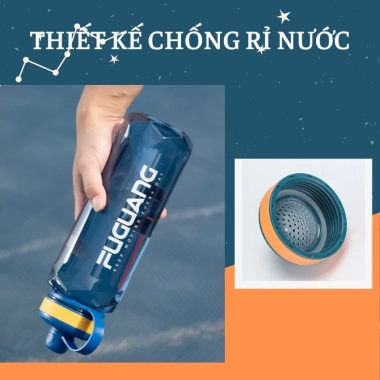 Bình nước thể thao 2-2.2 lít PC không mùi, chống sặc, an toàn sức khỏe 105.000₫