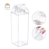 Bình Nước Thể Thao 500/1.000ml TeOdw-t Trong Suốt, Đựng Sữa, Cà Phê, Nước Ép, Trà – Dễ Mang Cắm Trại Gym 4
