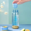 Bình Nước Thể Thao 650ml Trong Suốt Có Chia Vạch và Lọc Trà - Giá Ưu Đãi 55.000đ 4