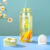 Bình Nước Thể Thao 650ml Trong Suốt Có Chia Vạch và Lọc Trà - Giá Ưu Đãi 55.000đ 6