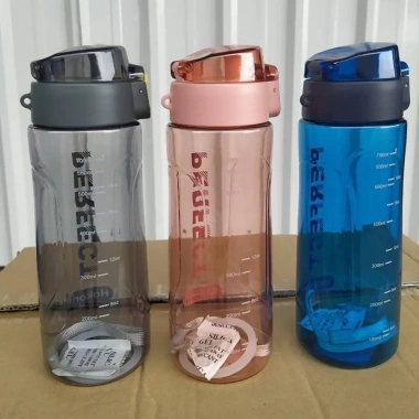 Bình nước thể thao 700ml Hokori Perfect – Thời thượng, nắp bật chống tràn, dây xách tiện dụng 3