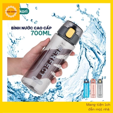 Bình nước thể thao 700ml Nhựa Việt Nhật - Giá 59.000đ dùng cho học sinh, văn phòng, dã ngoại