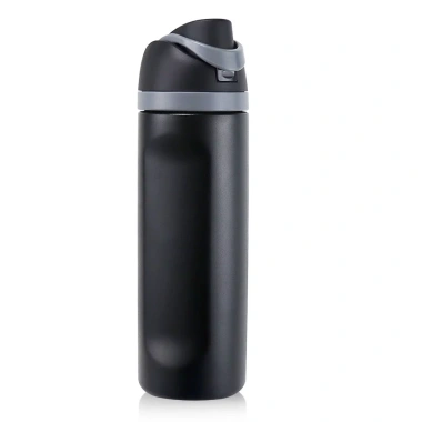 Bình nước thể thao cách nhiệt GEMFUL 750ml-1L, ống hút, cốc du lịch không BPA 24oz/32oz 10