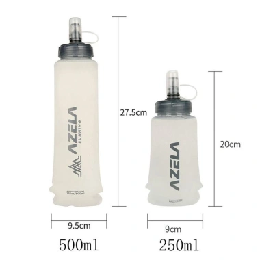 Bình Nước Thể Thao DITIPOO 250/500ml - Túi Gấp Nhẹ, Cắm Trại, Uống Ấm Nhanh Ngoài Trời