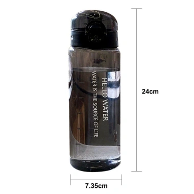 Bình nước thể thao Hello Water 780ml nhựa trong suốt Giá chỉ 61.560 VND