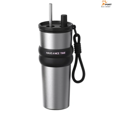 Bình Nước Thể Thao Inox 316 710ml Giữ Nhiệt Nóng Lạnh Cho Gym, Pickleball - Giá 139k