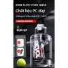 Bình Nước Thể Thao PC Ngoài Trời 1.700-2.700ml, Dung Tích Lớn, Cân Chính Xác, Di Động, Dùng Tập Gym