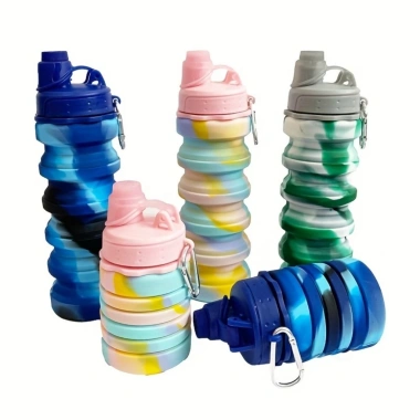 Bình Nước Thể Thao Silicone 500ml Gấp Gọn Tiện Lợi Du Lịch và Dã Ngoại Giá 78.900 VND 5 Bình Nước Thể Thao Silicone 500ml Gấp Gọn Tiện Lợi Du Lịch và Dã Ngoại Giá 78.900 VND 5