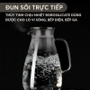 Bình Nước Thuỷ Tinh 2L Chịu Nhiệt Borosilicate Không Chì - PHALEDO P-382 125k 3