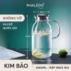 Bình Nước Thuỷ Tinh 2L Chịu Nhiệt Borosilicate Không Chì - PHALEDO P-382 125k 10