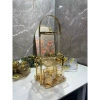 Bình nước thủy tinh 5L có vòi, kệ gốm sứ, bộ 4 ly, bình 3.6L - Set phòng khách 398.000