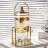 Bình nước thủy tinh 5L có vòi, kệ gốm sứ, bộ 4 ly, bình 3.6L - Set phòng khách 398.000 4
