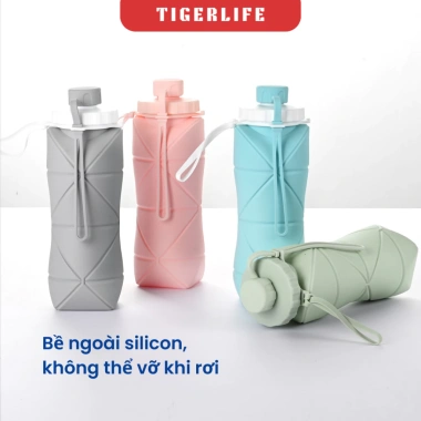 Bình nước Tigerlife cao cấp gấp gọn siêu nhỏ, tiết kiệm không gian, an toàn sức khỏe 143.228₫ 8 Bình nước Tigerlife cao cấp gấp gọn siêu nhỏ, tiết kiệm không gian, an toàn sức khỏe 143.228₫ 8