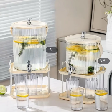 Bình nước trái cây K04 tự động làm đá & ngâm riệu Giá chỉ 141.000 VNĐ ưu đãi