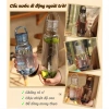 Bình nước Tritan Nhật Bản 430ml/670ml - Dung lượng lớn, chai nước di động cho đi chơi 3