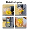 Bình nước Tritan Nhật Bản 430ml/670ml - Dung lượng lớn, chai nước di động cho đi chơi 4