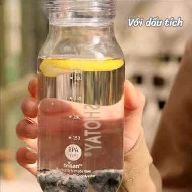 Bình nước Tritan Nhật Bản 430ml/670ml - Dung lượng lớn, chai nước di động cho đi chơi 5 Bình nước Tritan Nhật Bản 430ml/670ml - Dung lượng lớn, chai nước di động cho đi chơi 5