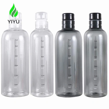Bình Nước Trong Suốt TYLER1 Chống Rò Rỉ – Nắp Đậy Tiện Dụng, Phù Hợp Du Lịch & Trường Học