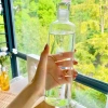 Bình Nước Trong Suốt TYLER1 Chống Rò Rỉ – Nắp Đậy Tiện Dụng, Phù Hợp Du Lịch & Trường Học 6