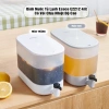 Bình Nước Tủ Lạnh Ecoco E2.212 4L - Vòi chịu nhiệt, giữ lạnh lâu, đựng nước ép
