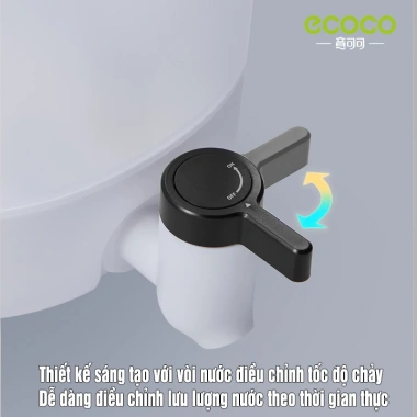 Bình Nước Tủ Lạnh Ecoco E2.212 4L - Vòi chịu nhiệt, giữ lạnh lâu, đựng nước ép 8
