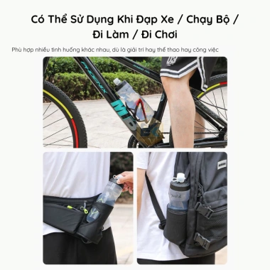 Bình Nước Xe Đạp Thể Thao 710ml An Toàn, Nắp Chống Bụi - Giá chỉ 55.000₫, phù hợp Gym, Chạy Bộ, Giải Trí 8