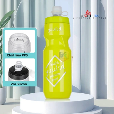 Bình Nước Xe Đạp Thể Thao 710ml An Toàn, Nắp Chống Bụi - Giá chỉ 55.000₫, phù hợp Gym, Chạy Bộ, Giải Trí 10