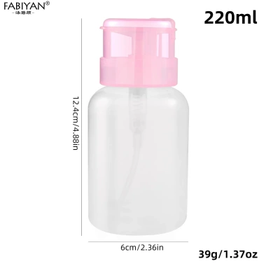 Bình OPI 60ml/200ml Chai nhựa rỗng FABIYAN - Chai bơm, ép nước tẩy trang, giảm giá 34,100₫