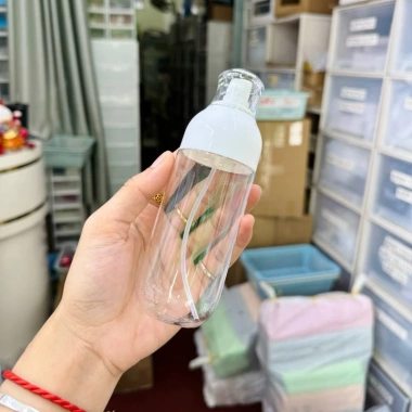 Bình phun sương du lịch tiện lợi, chai nhựa chiết dầu gội sữa tắm, vòi nhấn và phun sương, chỉ 18.000đ 10