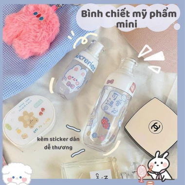 Bình rỗng 50ml chiết 10cm sticker mỹ phẩm, nước hoa, toner, xịt khoáng 23.100₫ 2