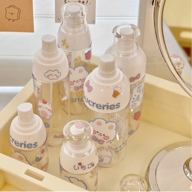 Bình rỗng 50ml chiết 10cm sticker mỹ phẩm, nước hoa, toner, xịt khoáng 23.100₫ 5
