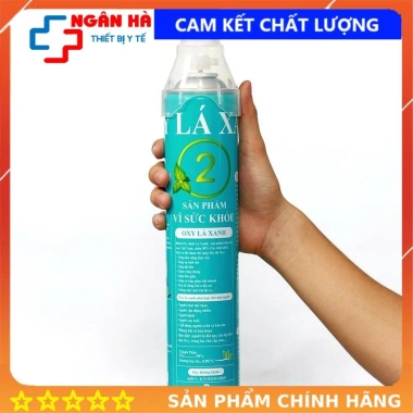 Bình Thở Khẩn Cấp Mini Cầm Tay Lá Xanh - Oxy Tinh Khiết 99% Giá Ưu Đãi 150k
