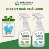 Bình thuốc xịt AIBIO 530ml - Chống ruồi muỗi, chiết suất tinh dầu tự nhiên không mùi, hiệu quả, giá chỉ 79.000đ