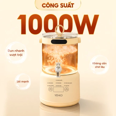Bình Thủy Điện Venko VK-AD3L 3L Đun Nước Nóng Giữ Nhiệt, Pha Trà, Pha Sữa - Bảo Hành 12 Tháng 4