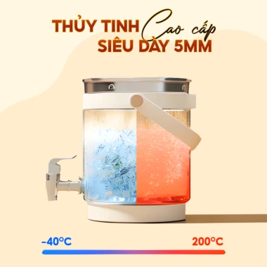 Bình Thủy Điện Venko VK-AD3L 3L Đun Nước Nóng Giữ Nhiệt, Pha Trà, Pha Sữa - Bảo Hành 12 Tháng 6