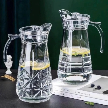 Bình thủy tinh 1.5L-1.7L chịu nhiệt ca rót nước hoa quả suốt tiện – 85.500₫ 2 Bình thủy tinh 1.5L-1.7L chịu nhiệt ca rót nước hoa quả suốt tiện – 85.500₫ 2